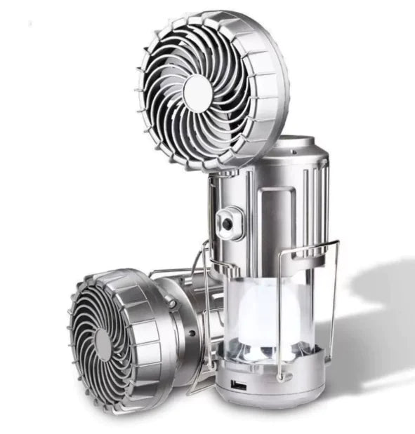 EcoLite Solar Camping Fan